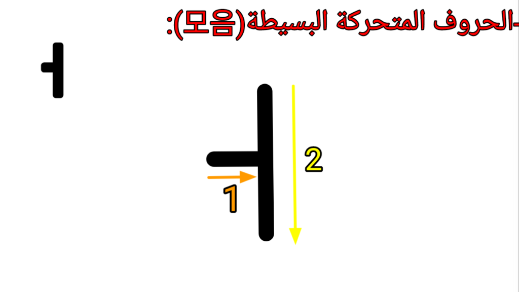 ㅓ : (eo) كتابة حرف